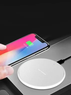 1pc Desktop Wireless Charger Compatible With Apple & Android