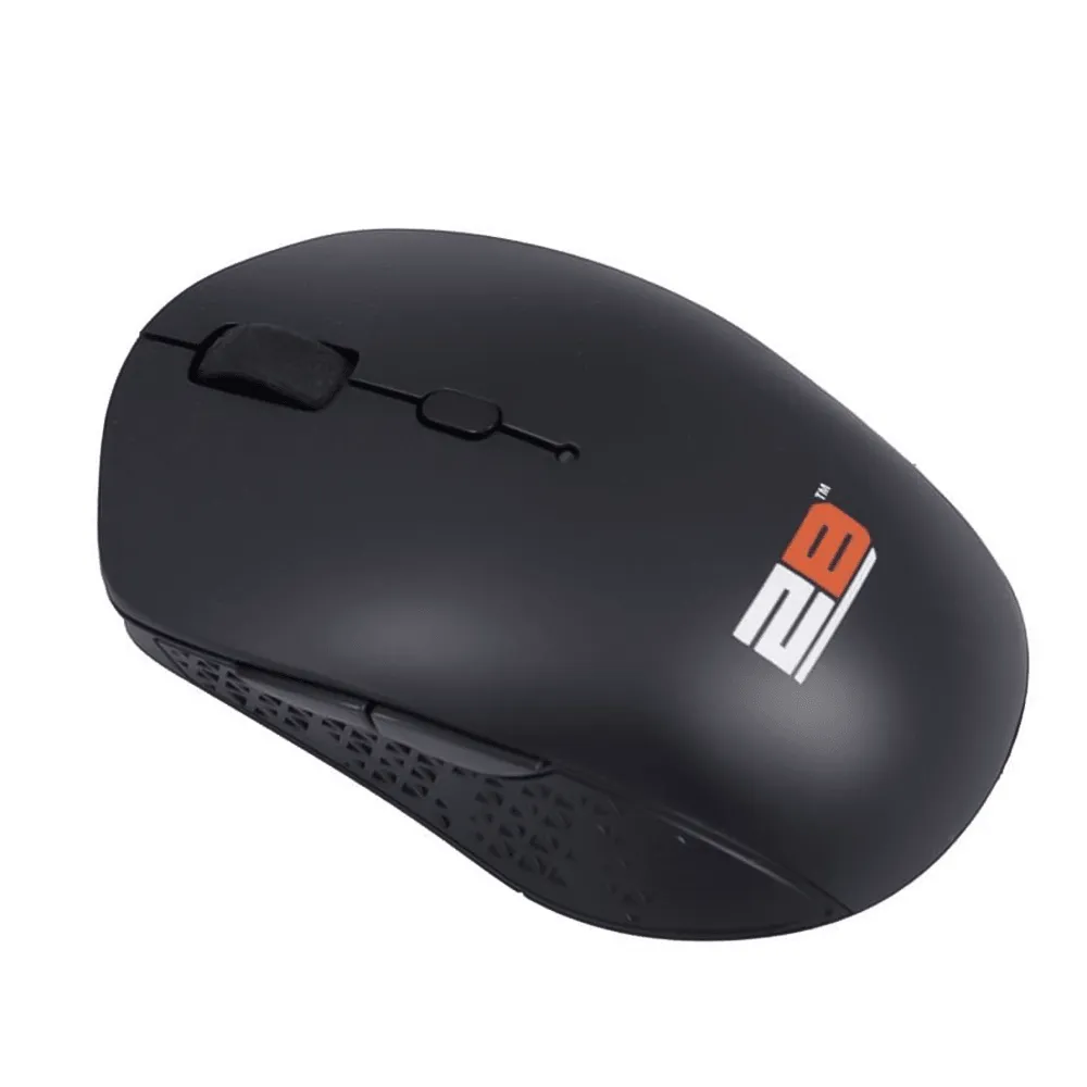 2B MO58B Bluetooth Wireless Mouse 1600Dpi - Black