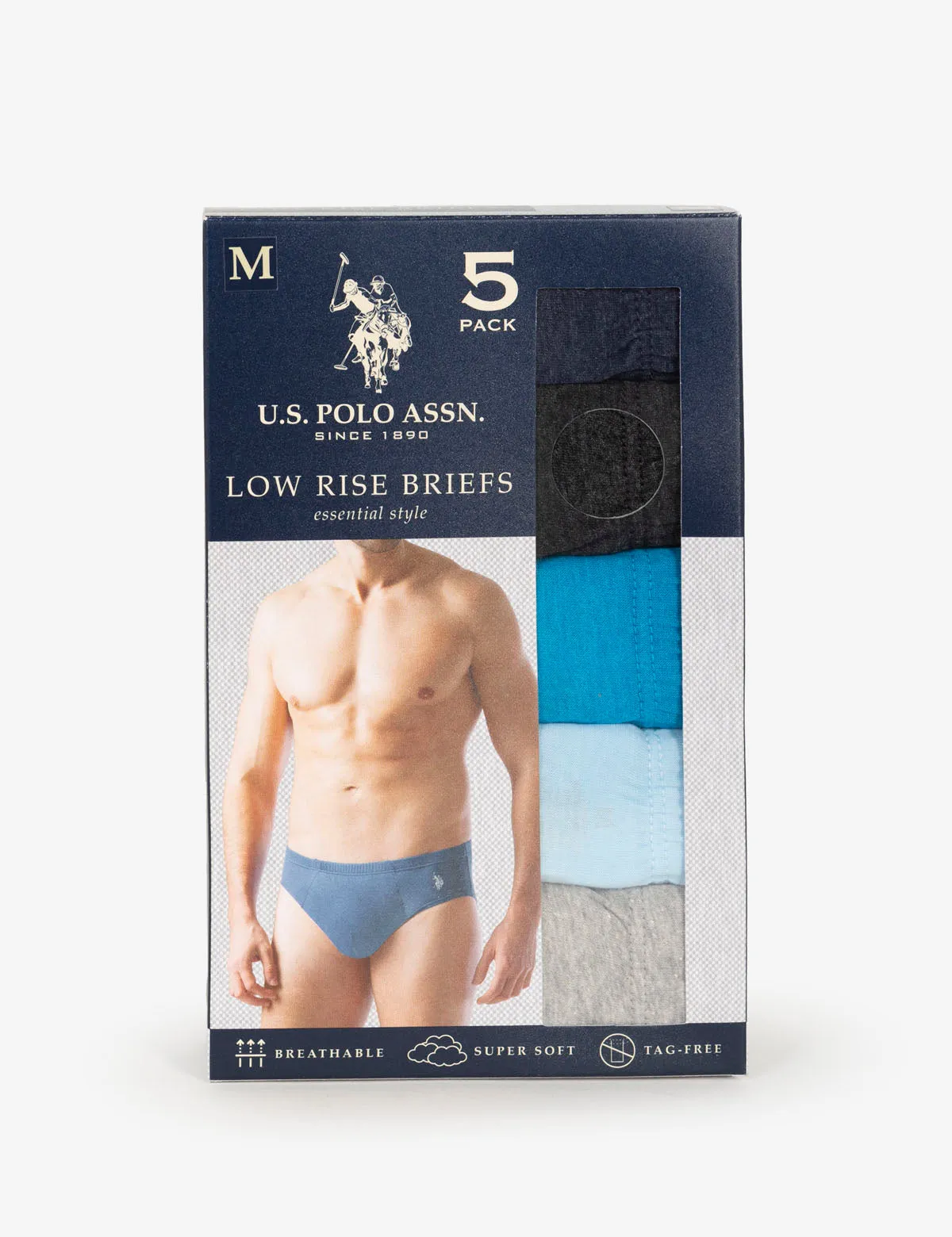 5 PACK LOWRISE BRIEFS