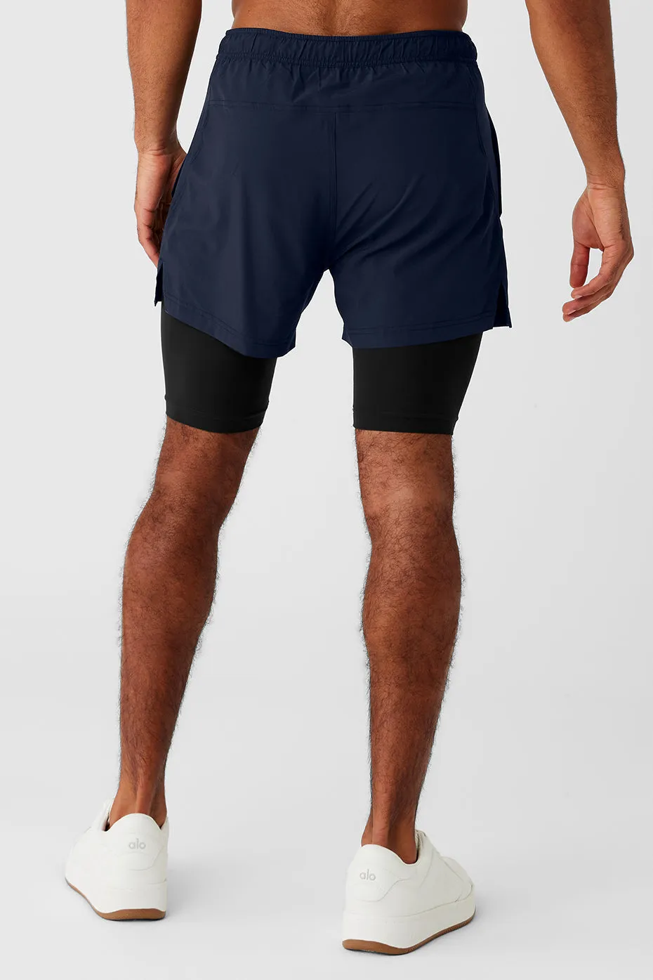 5" Revival 2-in-1 Short - Navy/Black