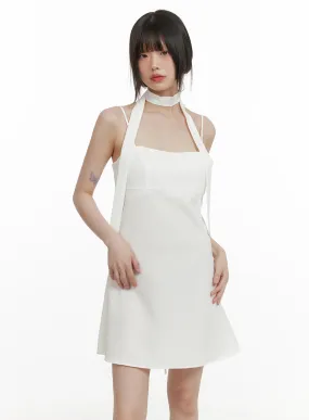 A-Line Sleeveless Mini Dress CY428