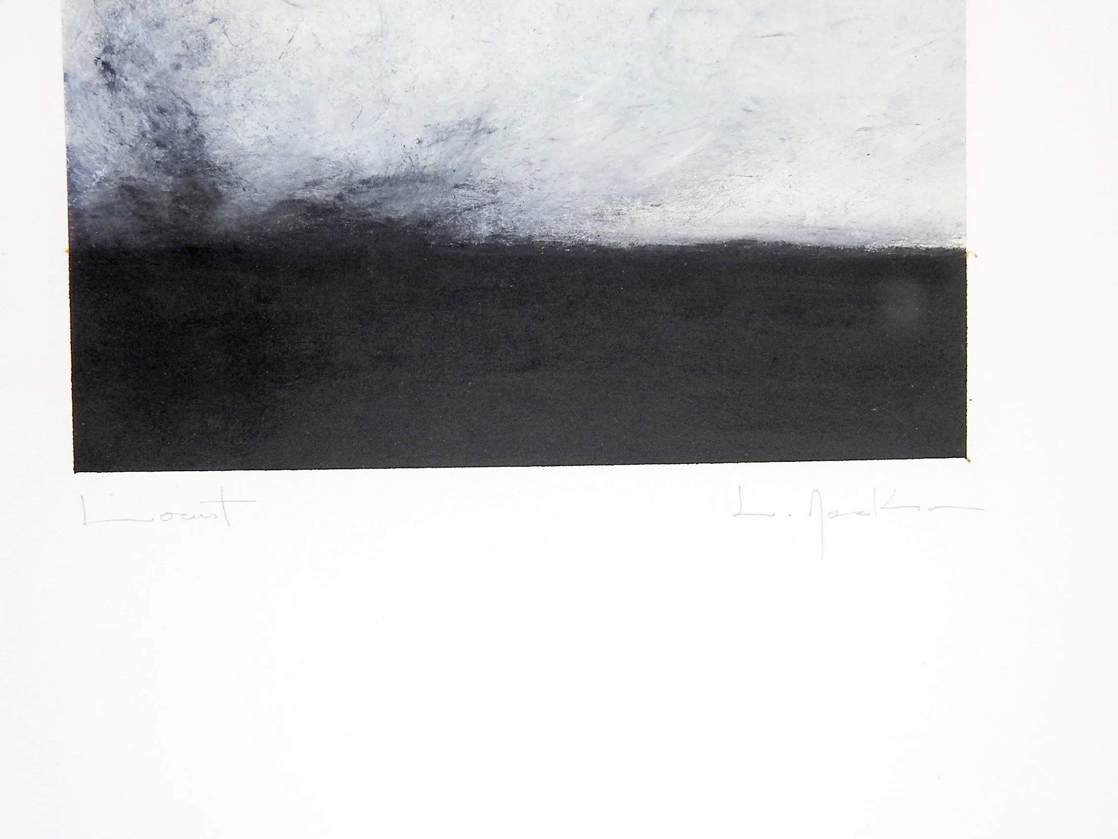 Abstract Horizon Monoprint