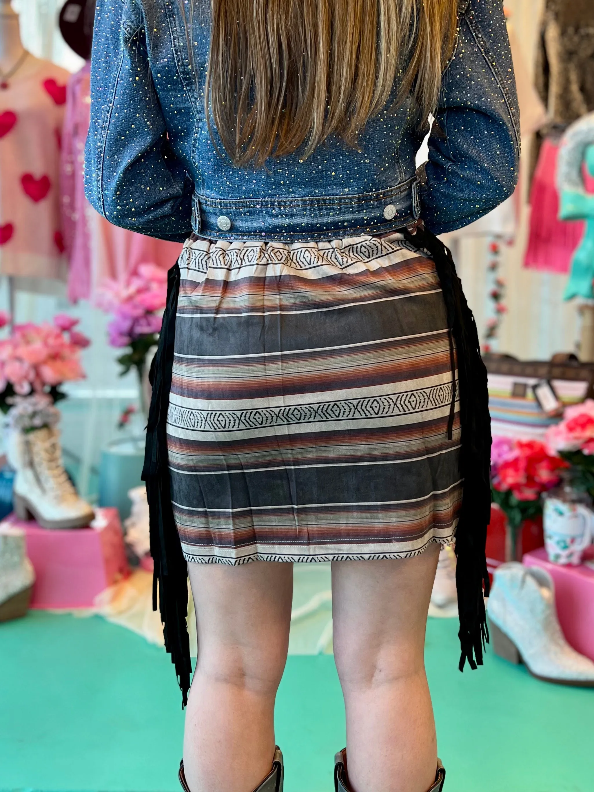 Ancient Fringe Skirt