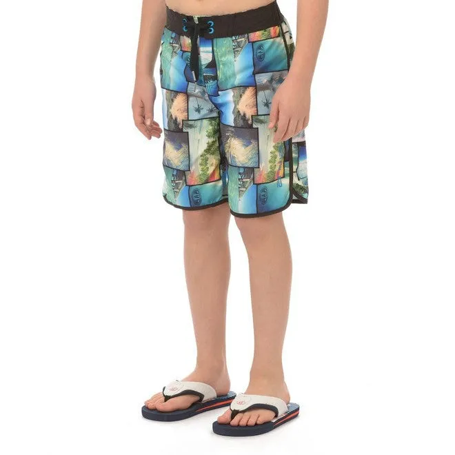 Animal Boys ELASTICATED BOARD SHORT sponger