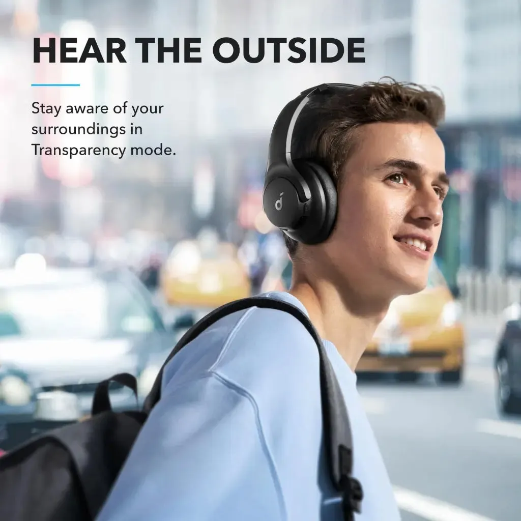 Anker Q20i Hybrid Bluetooth Noise Cancelling Wireless Headphones A3004