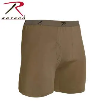 AR 670-1 Coyote Brown Moisture Wicking Performance Boxer Shorts