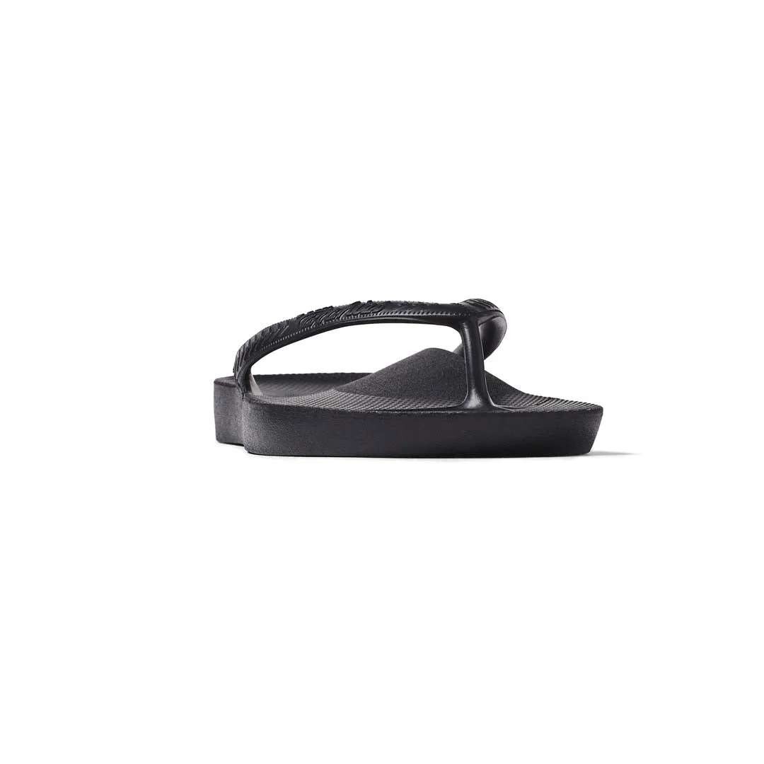 Arch Support Thongs - Classic - Black