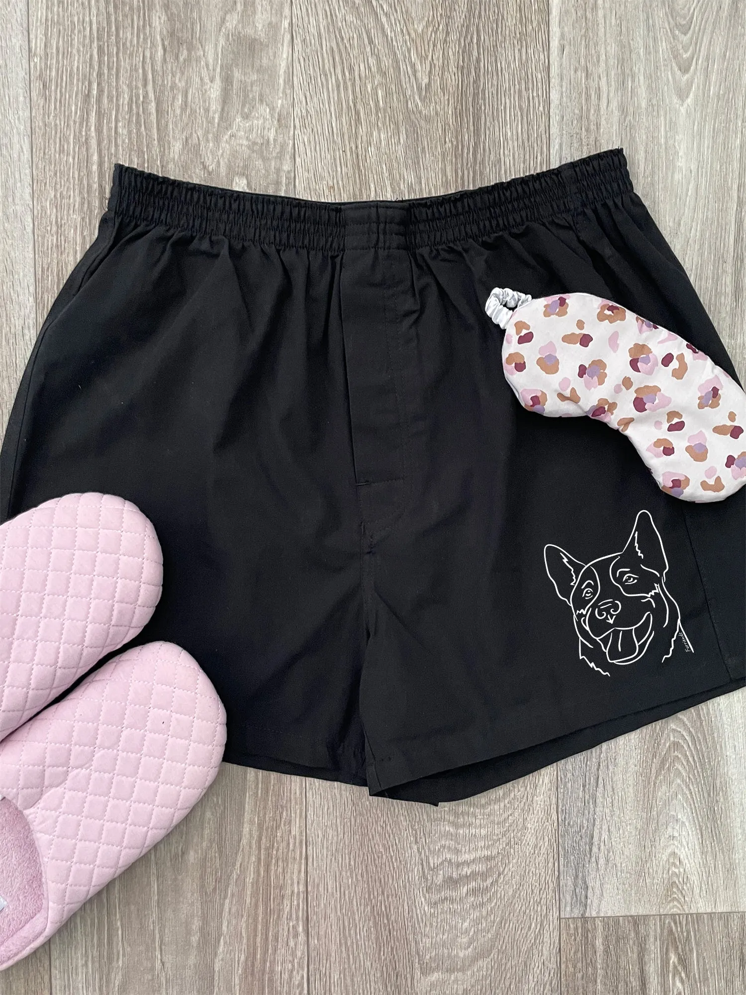 Australian Cattle Dog Finley Cotton Boxer Shorts