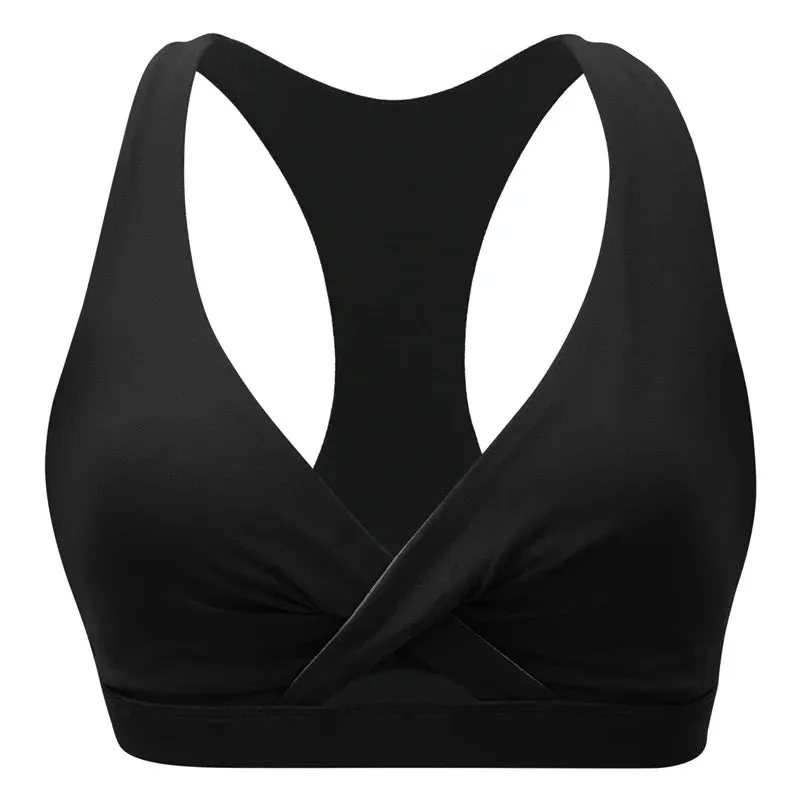 Back Sexy Training Stretch Workout Sports Bra