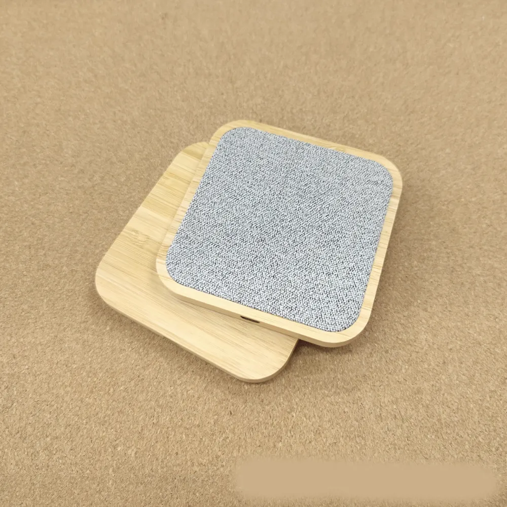 Bamboo square wireless charging