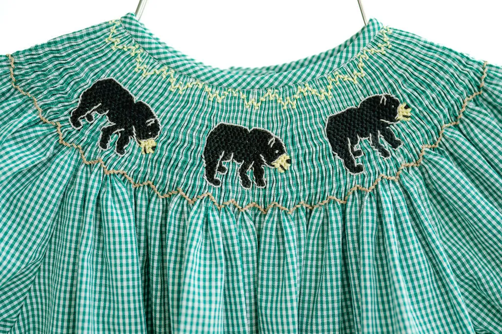 Baylor Bears Birdie Smocked Bubble