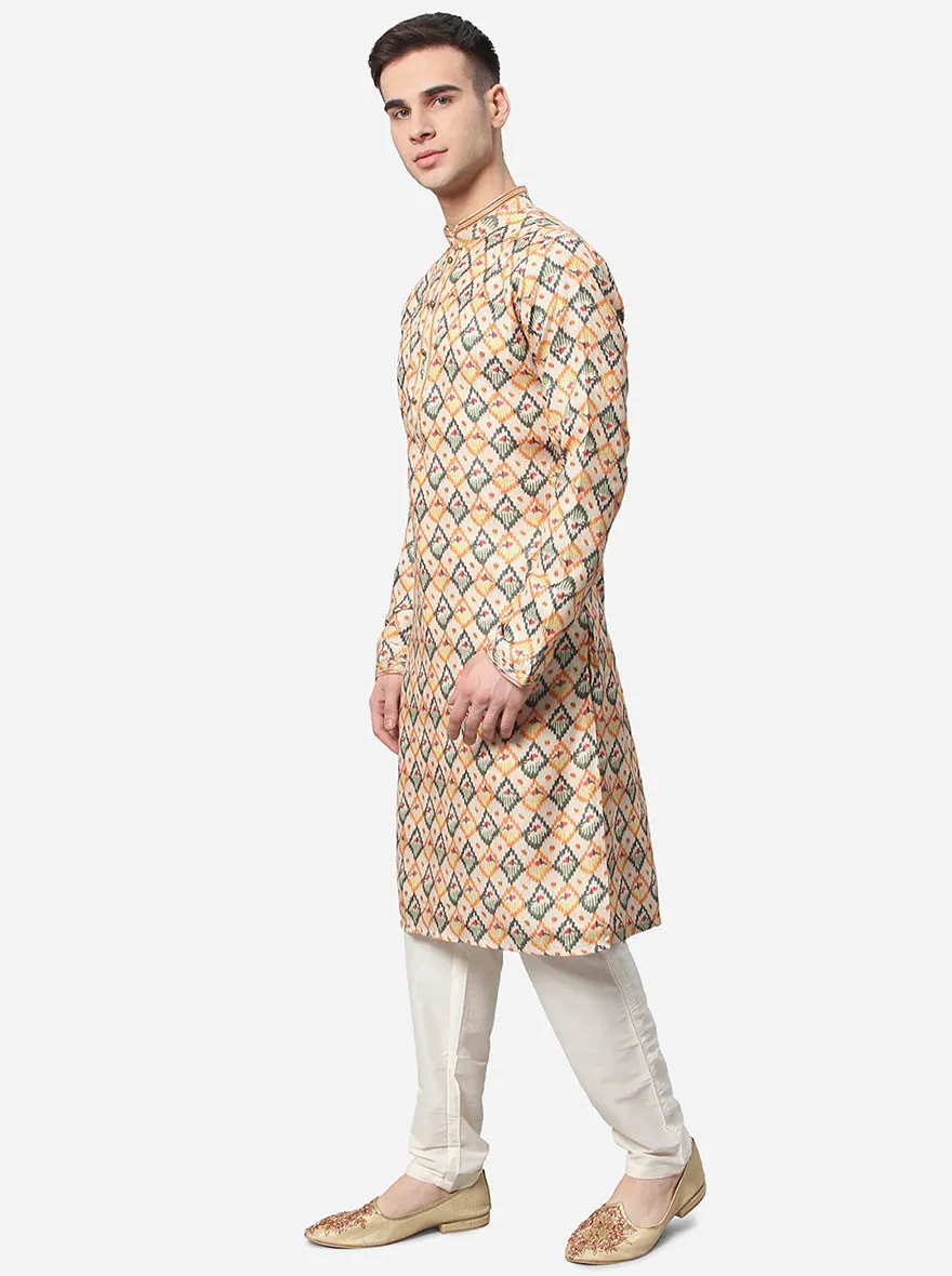 Beige Kurta Set | Azania