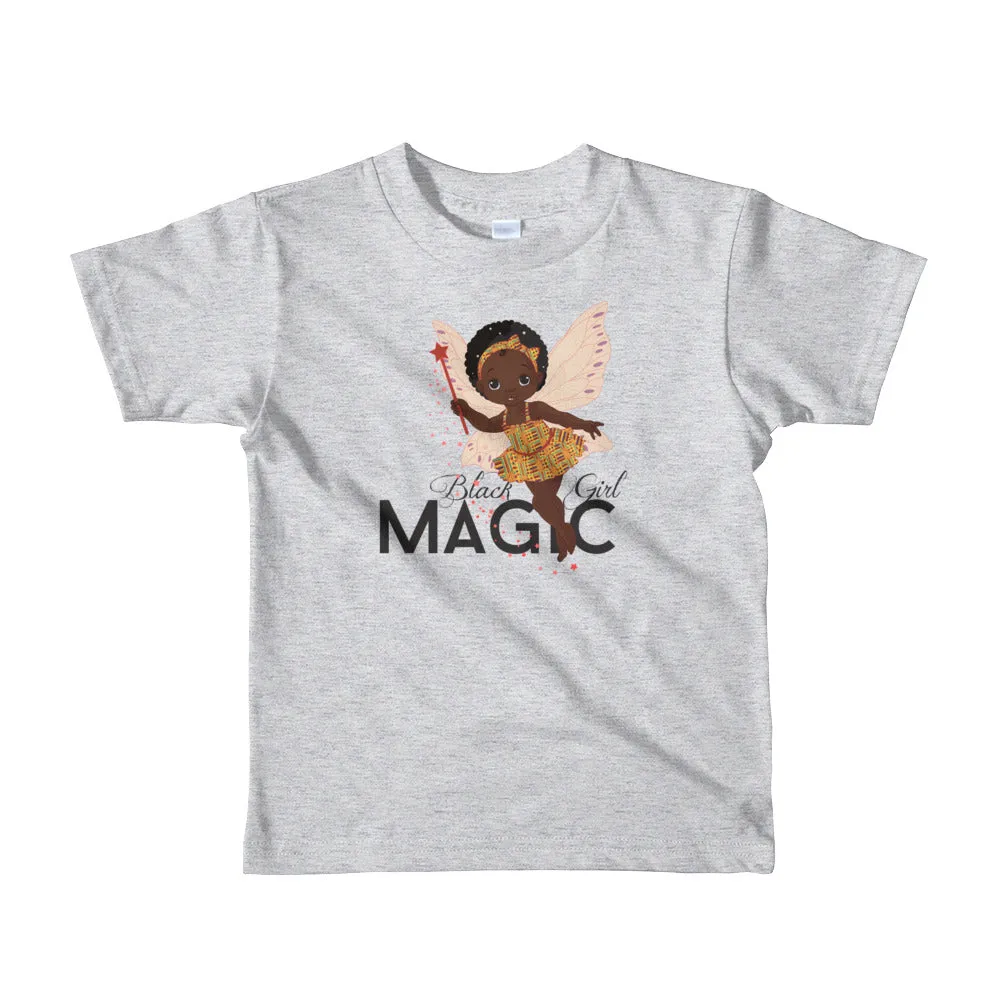 Black Girl Magic - Short sleeve kids t-shirt (Ages 2 - 6)