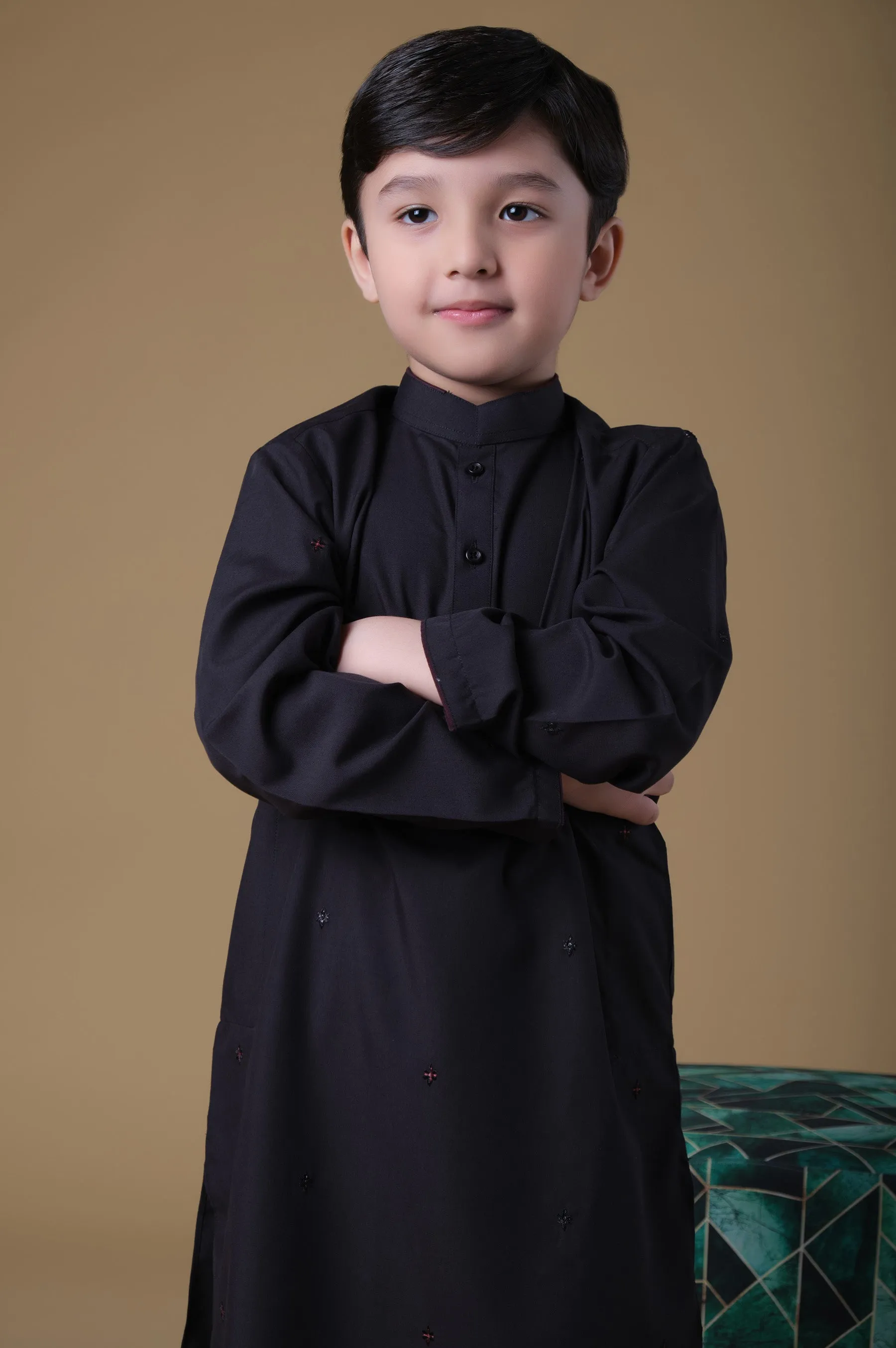 Black Kurta Pajama Suit