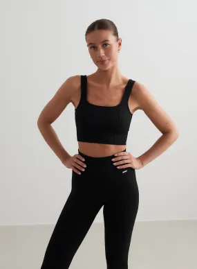 Black Luxe Seamless Bra