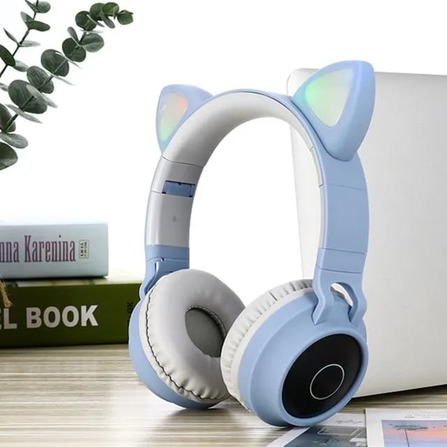 Bluetooth Cat Ears Headphone