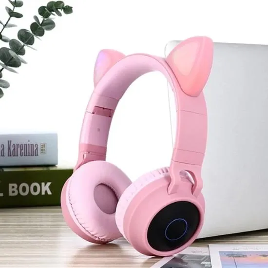 Bluetooth Cat Ears Headphone