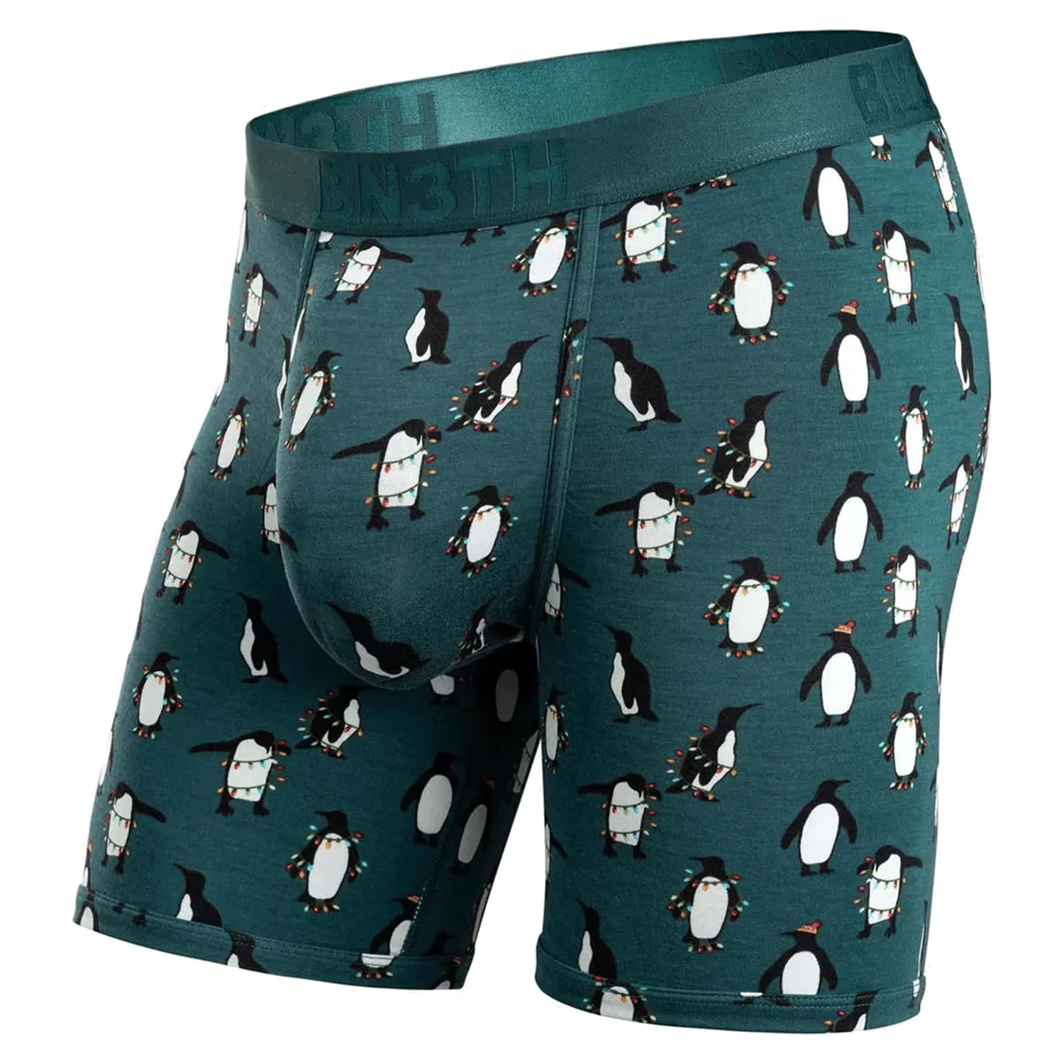 BN3TH Men's Classic Boxer Brief Print Penguins-Cascade