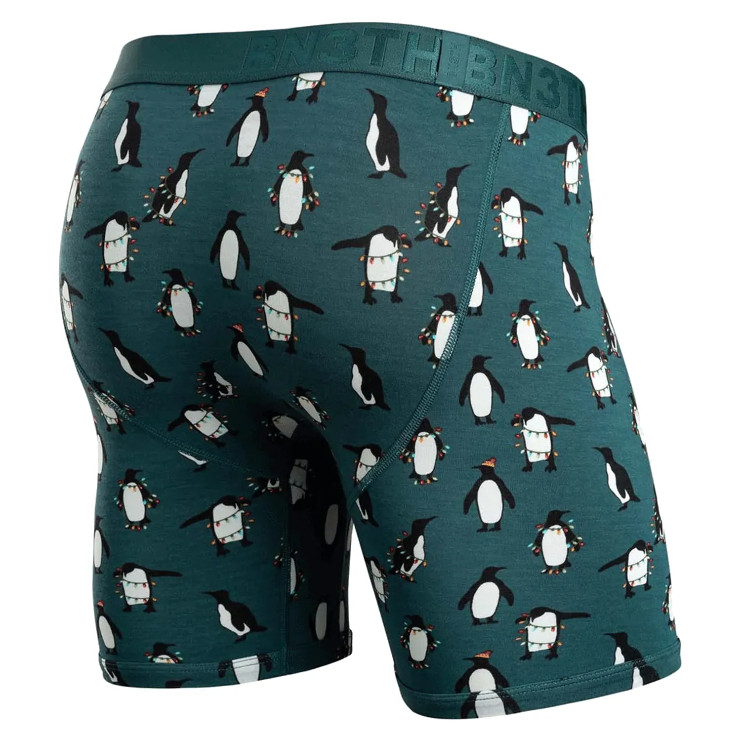 BN3TH Men's Classic Boxer Brief Print Penguins-Cascade