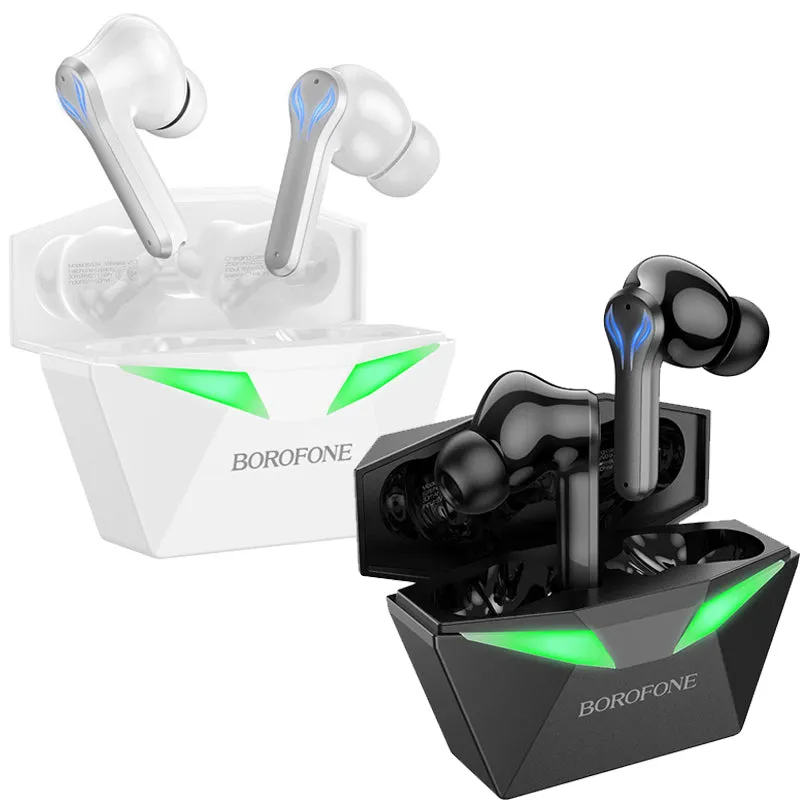 BoroFone BW24 Gaming Wireless BT Earbuds White/Black