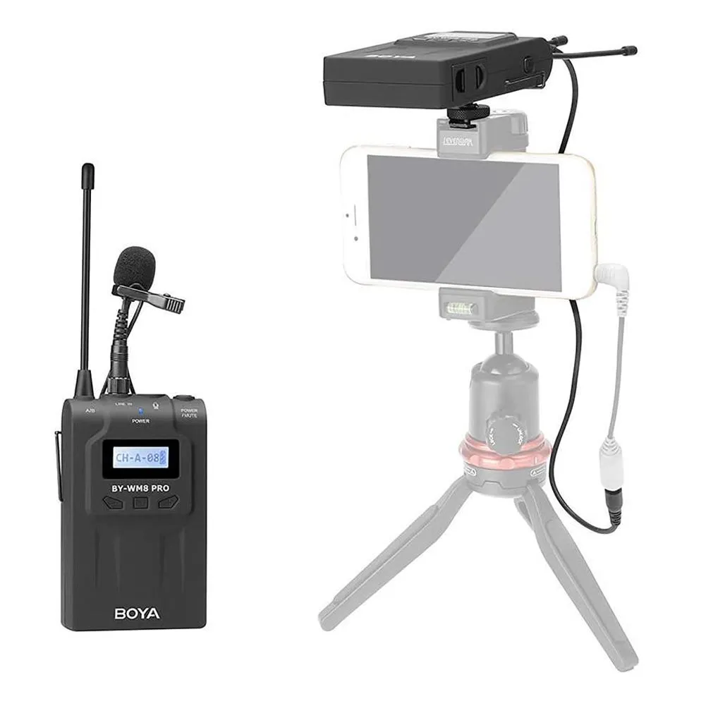 Boya BY-WM4 Pro K1 Universal Lavalier Wireless Microphone System