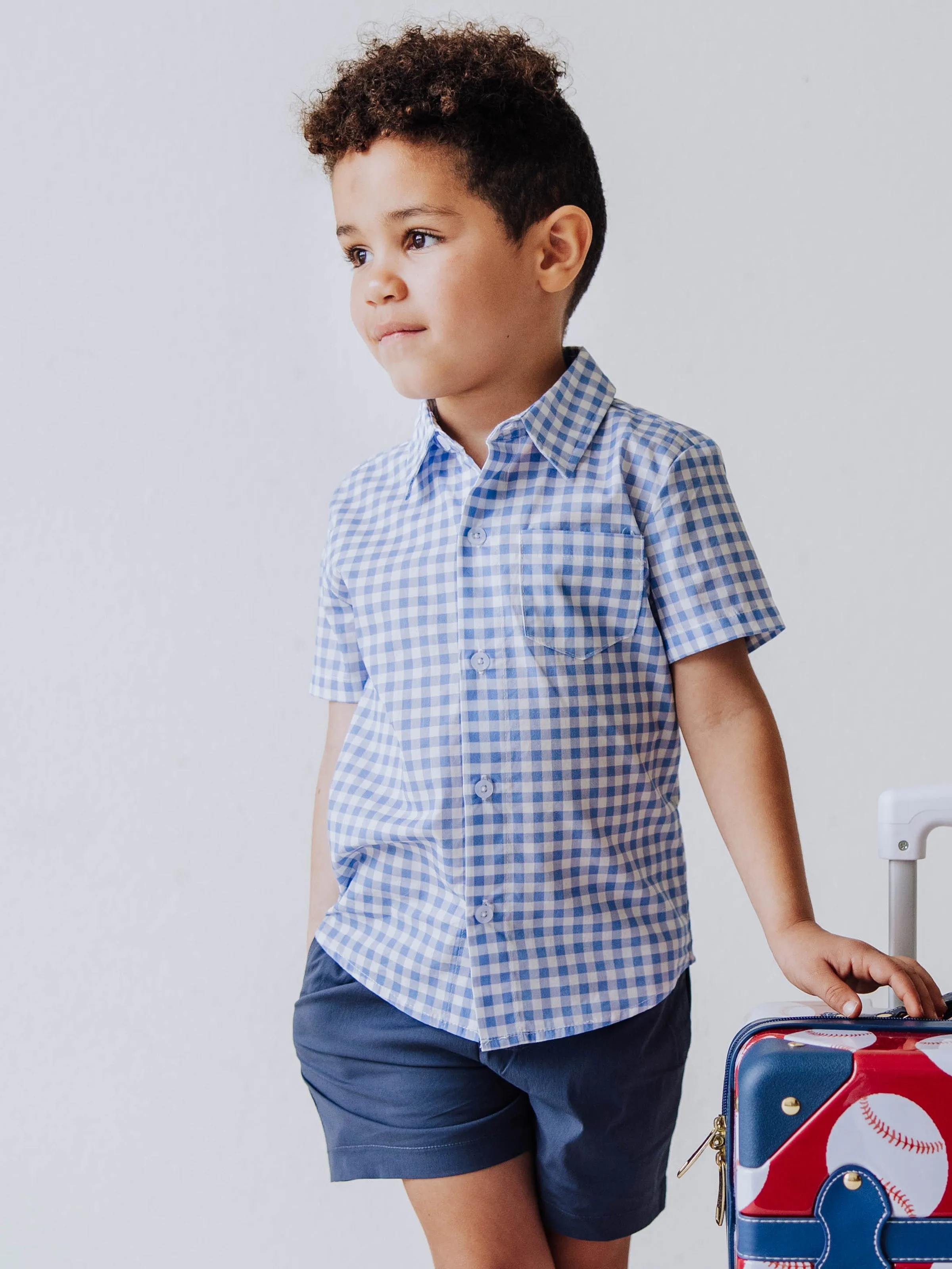 Boy's Shorts - Navy