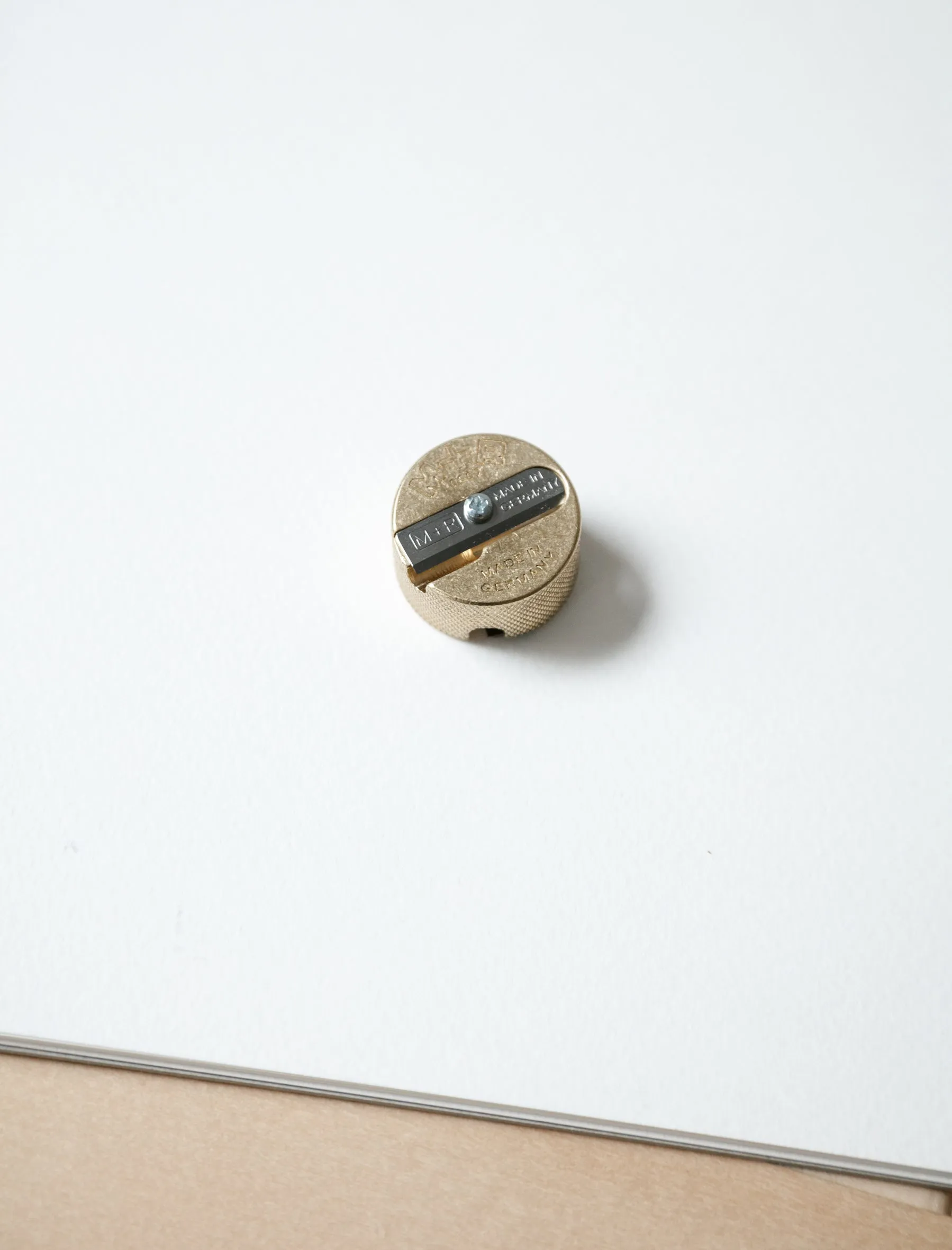 Brass Pencil Sharpener