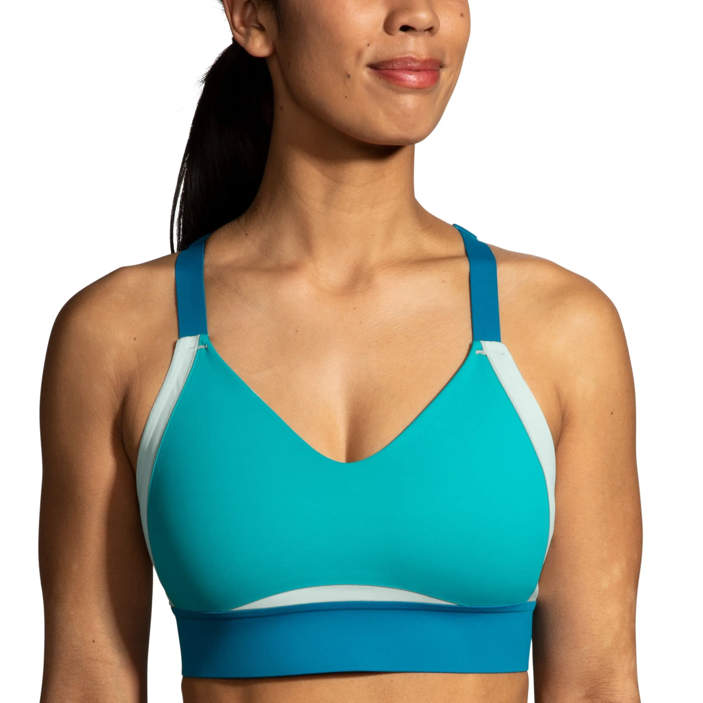 Brooks Drive Interlace Run Bra