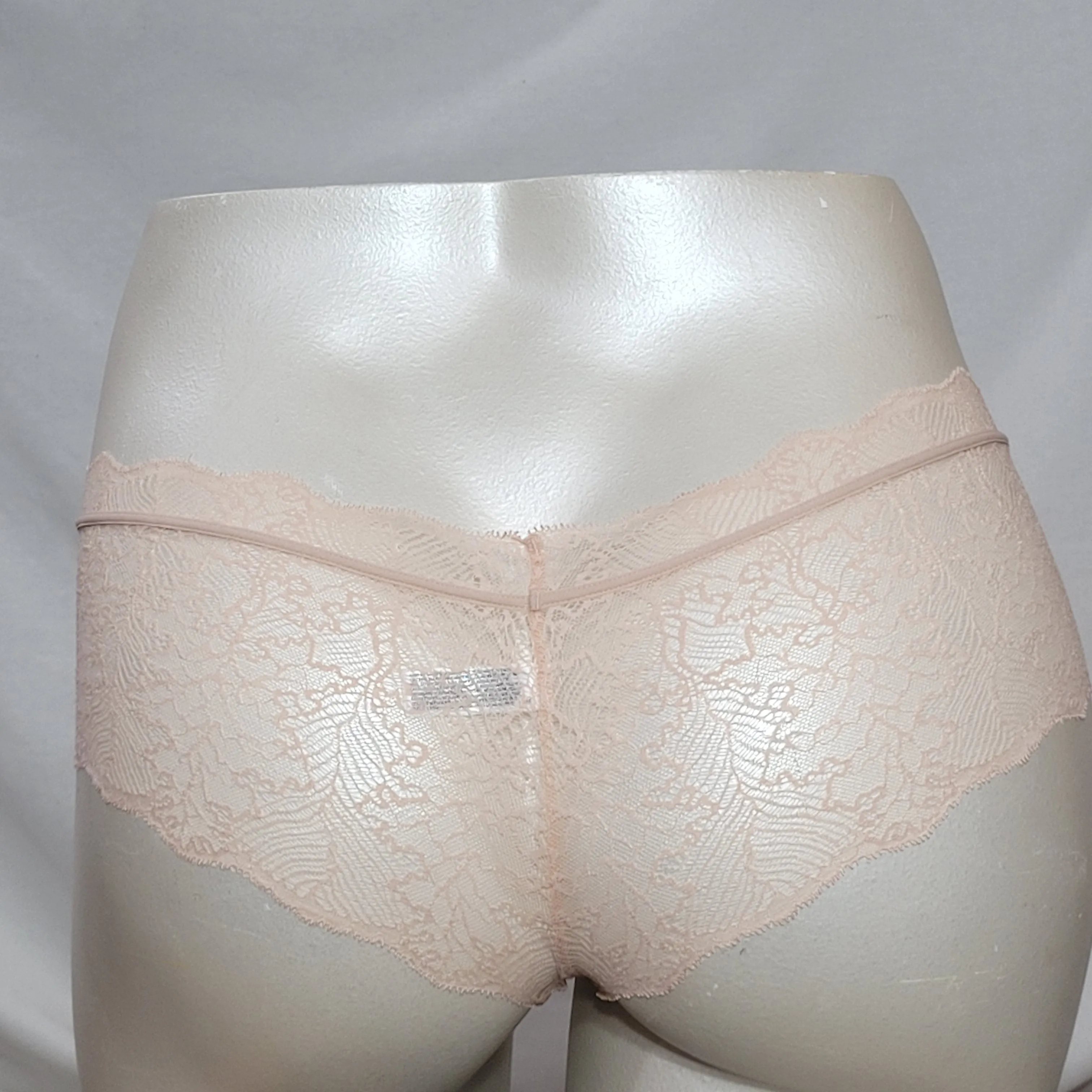 b.tempt'd  945220 by Wacoal After Hours Boyshorts X-LARGE Cameo Pink