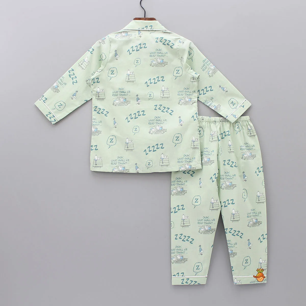 Buzz Typographic Printed Sleepwear