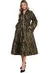 Camo Zipper Dress/Coat