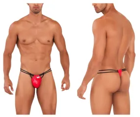 CandyMan 99711 Dom Thongs Color Red