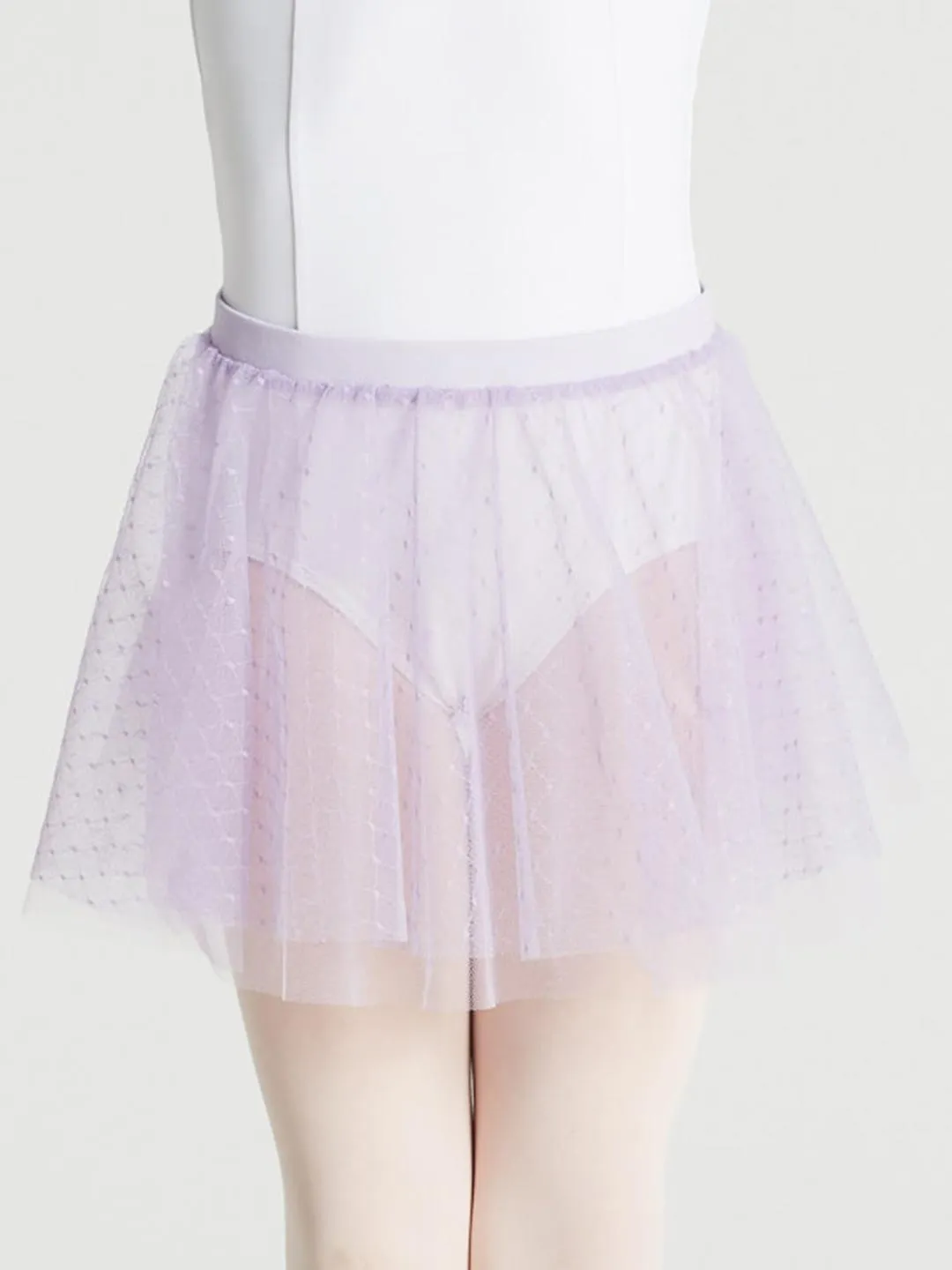 CAPEZIO 11312C DOUBLE LAYER SKIRT