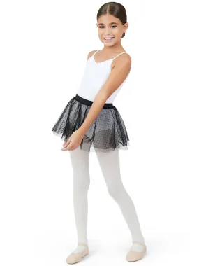 CAPEZIO 11312C DOUBLE LAYER SKIRT