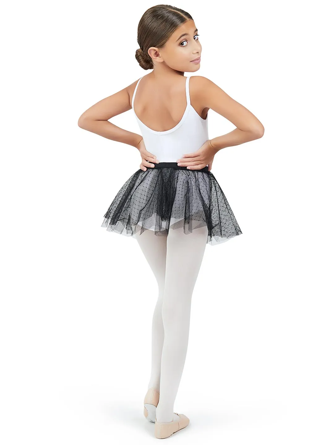 CAPEZIO 11312C DOUBLE LAYER SKIRT