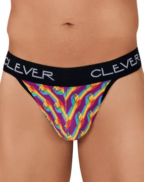 Clever 0560-1 Pride Thongs Grape