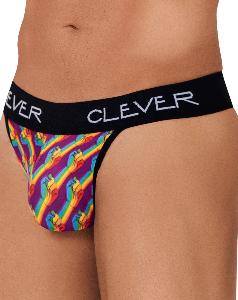 Clever 0560-1 Pride Thongs Grape