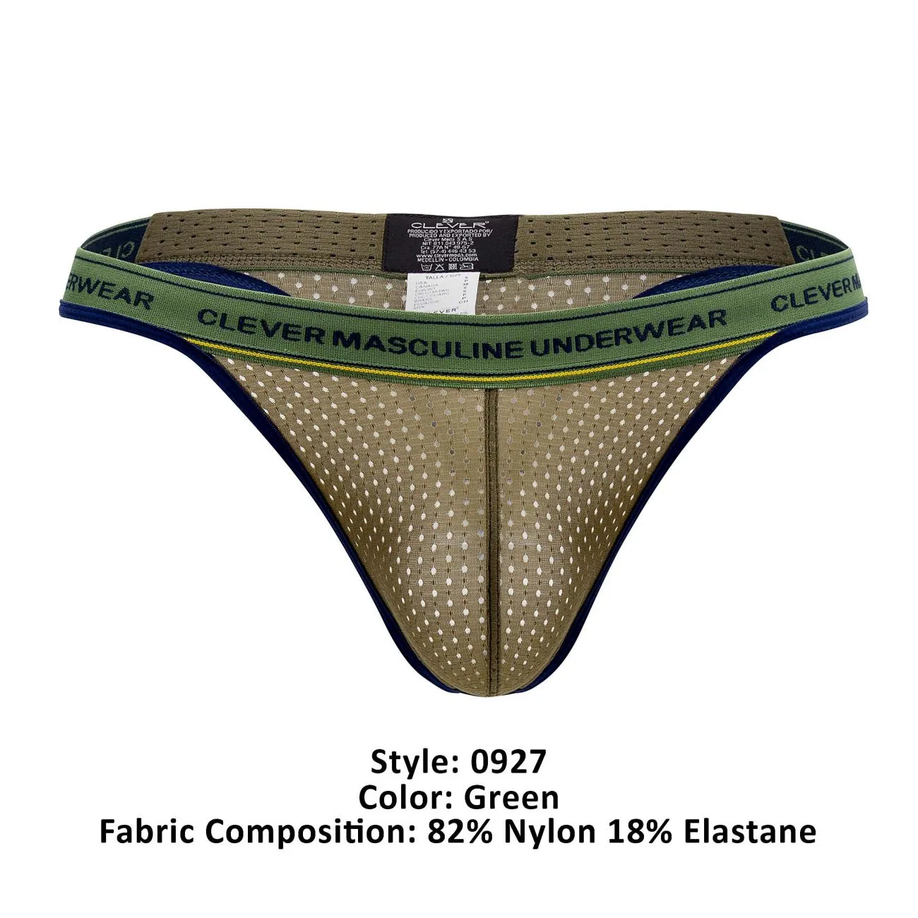 Clever 0927 Premium Thongs Color Green