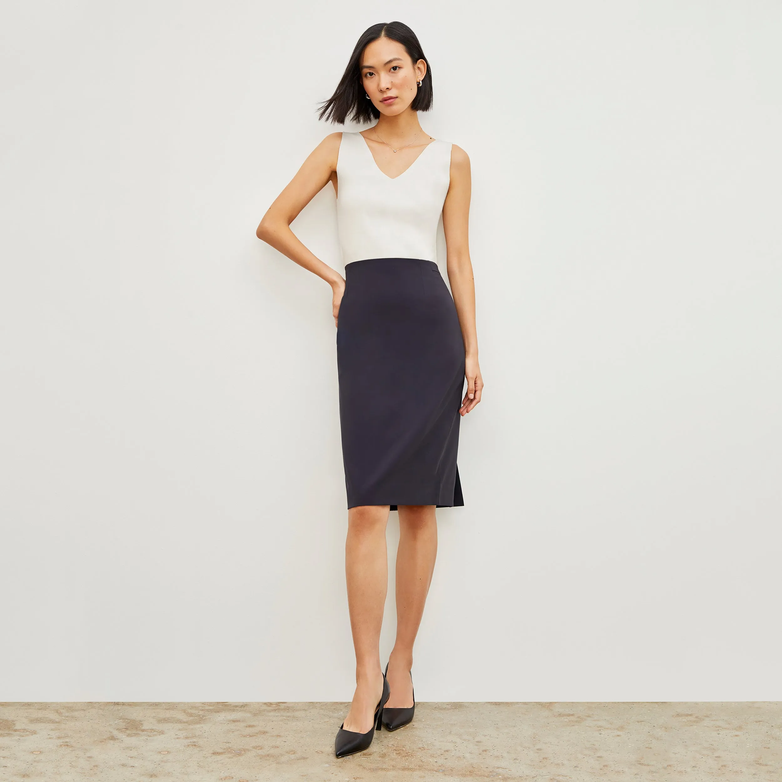 Cobble Hill Skirt - OrigamiTech :: Cool Charcoal