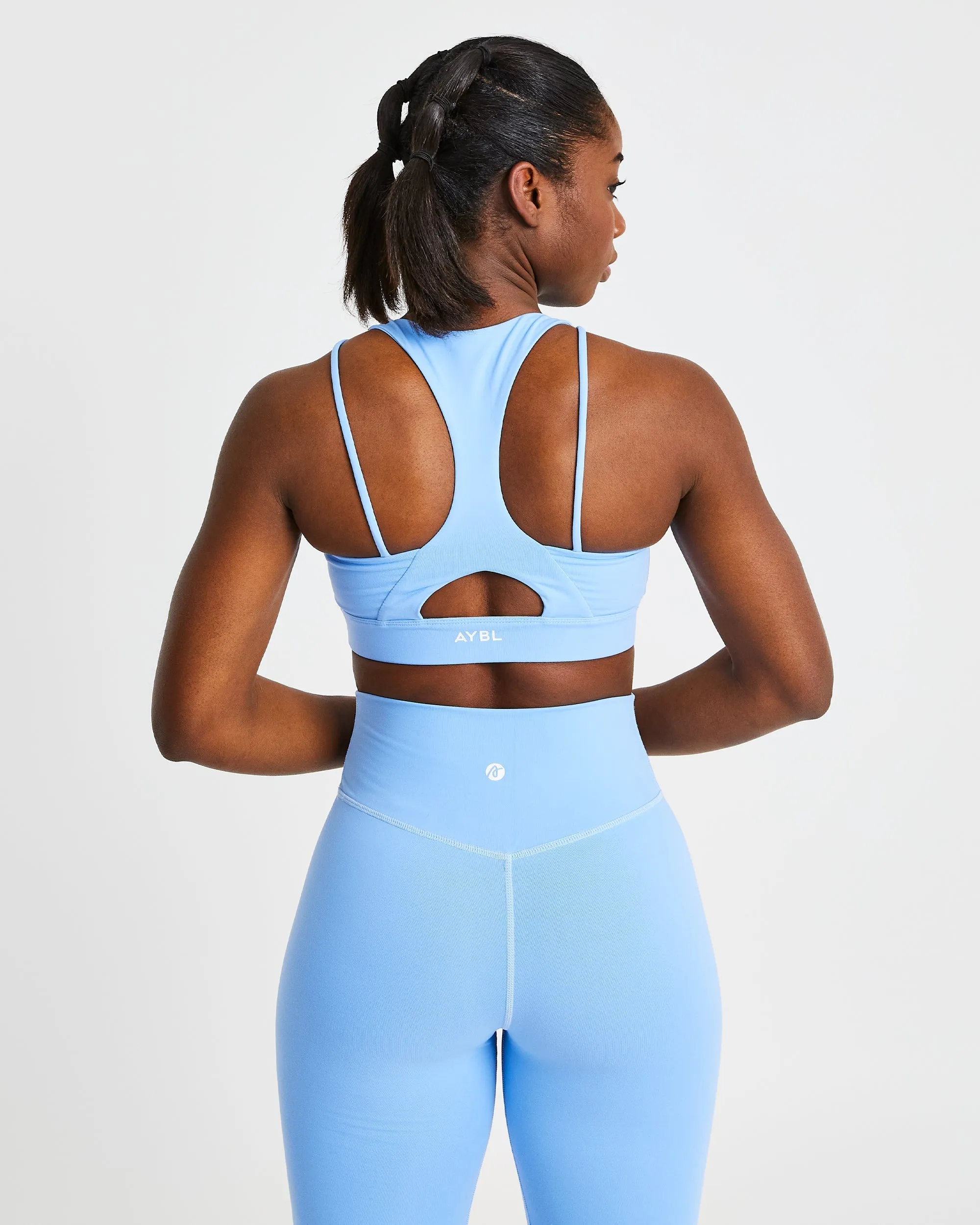 Core Sports Bra - Placid Blue