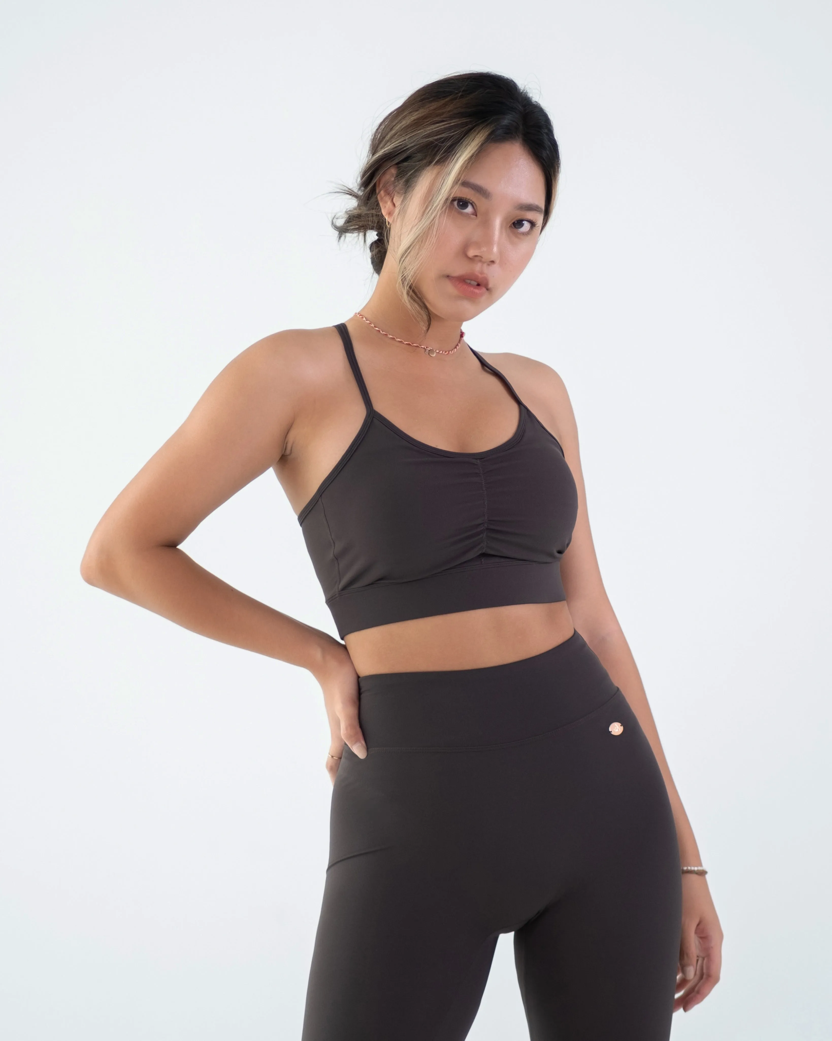 CSL Ruched Front Sports Bra