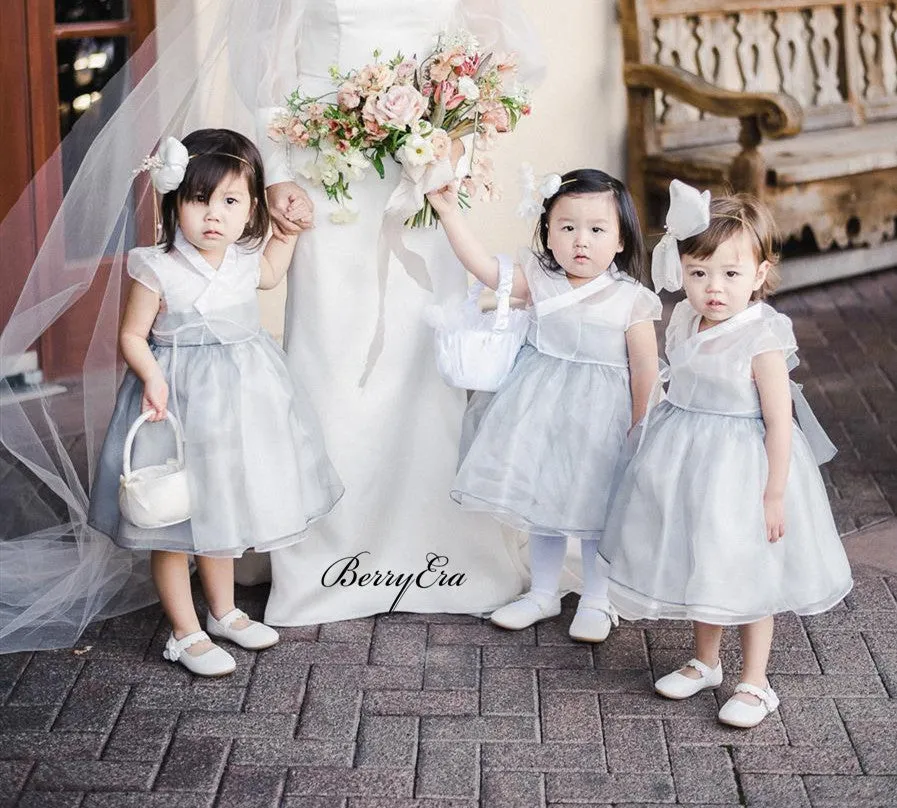 Cute Princess Flower Girl Dresses, Little Girl A-line Flower Girl Dresses