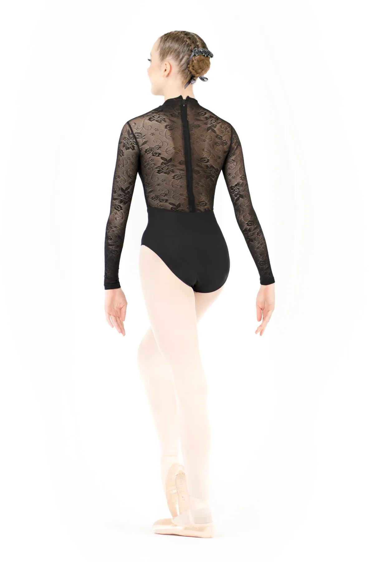 Danse de Paris "Snowflake" Long Sleeve Leotard