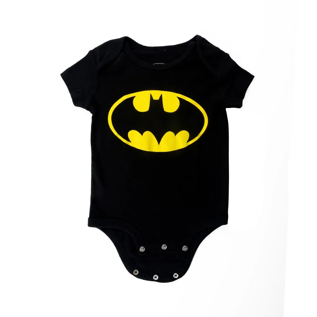 DC COMICS BATMAN LOGO INFANT ONESIE