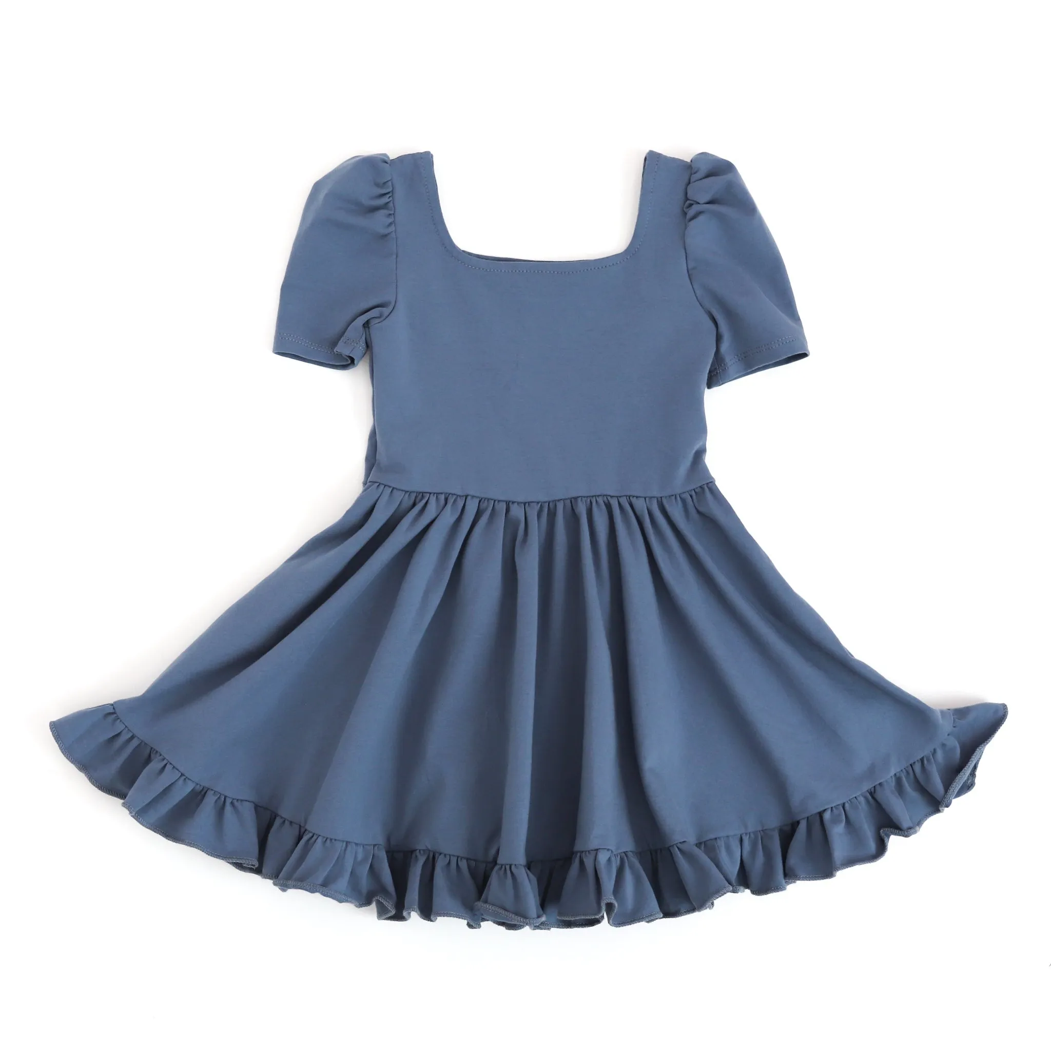 Denim Mod Twirl Dress