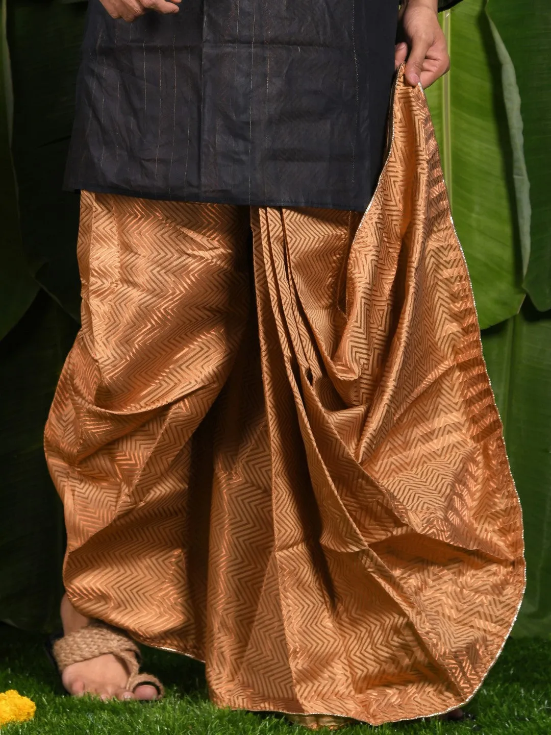 Designer Benarasi Dhoti- Ready to wear