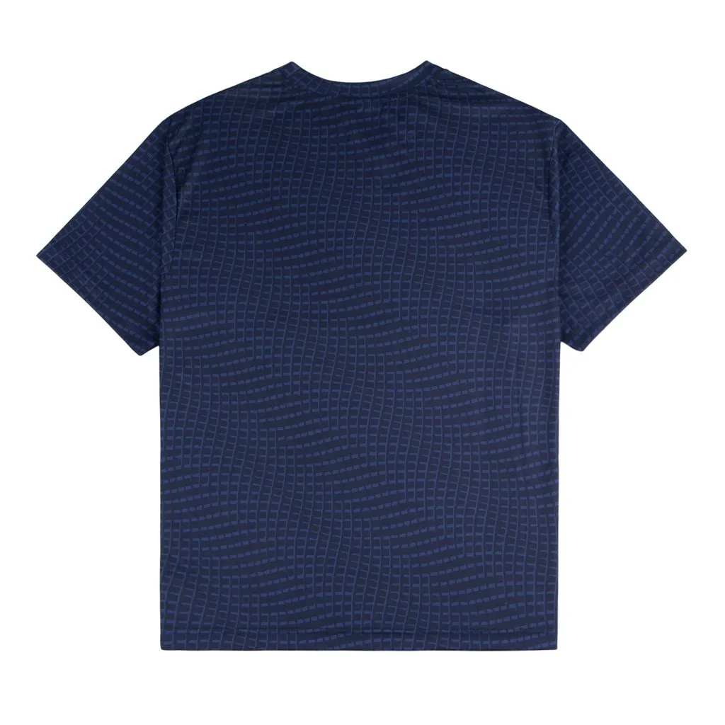 DIME WARP SPORTS TEE - BLUE