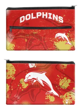 DOLPHINS NEOPRENE PENCIL CASE