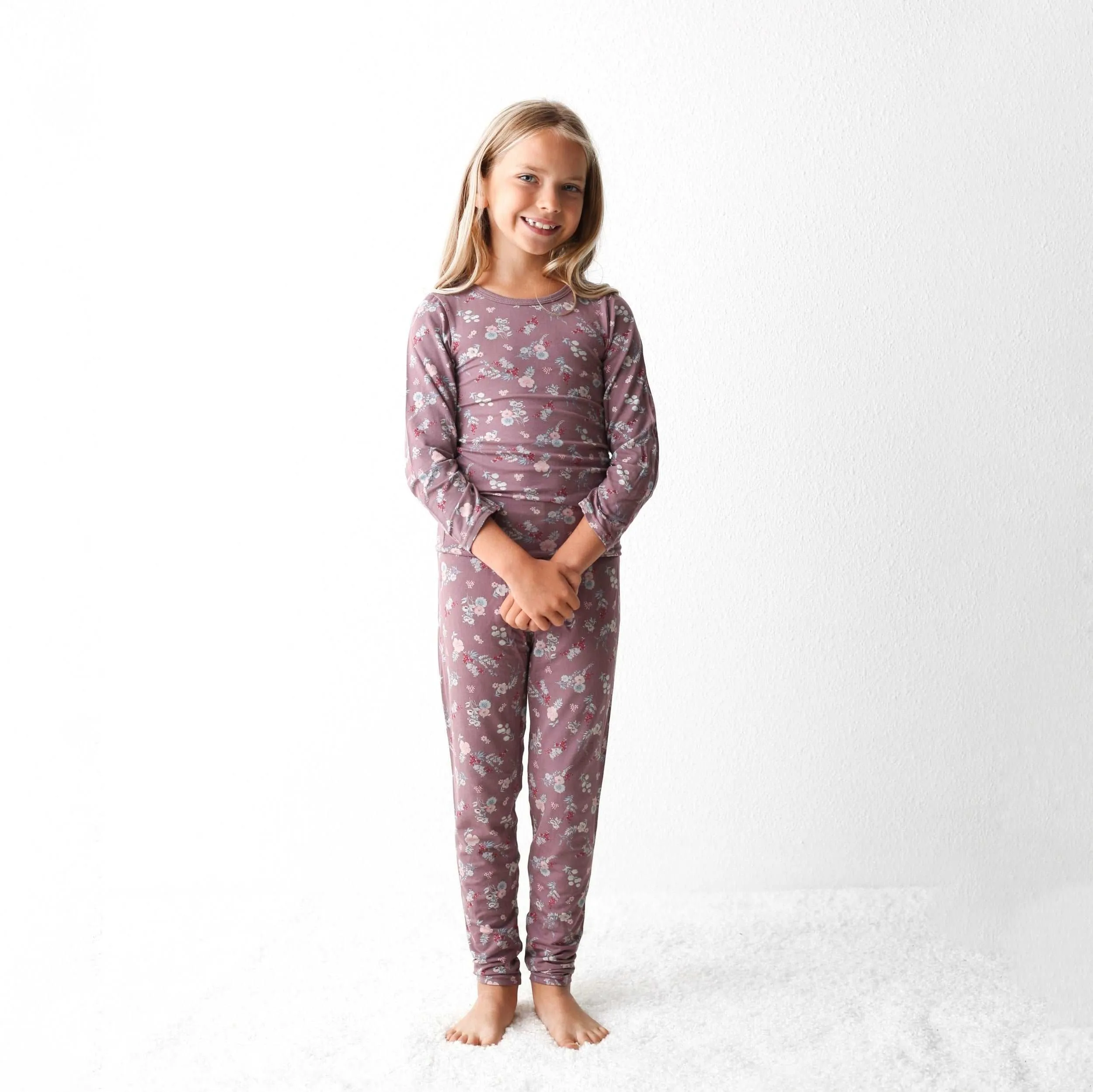 Fall Florals Mauve Pajama