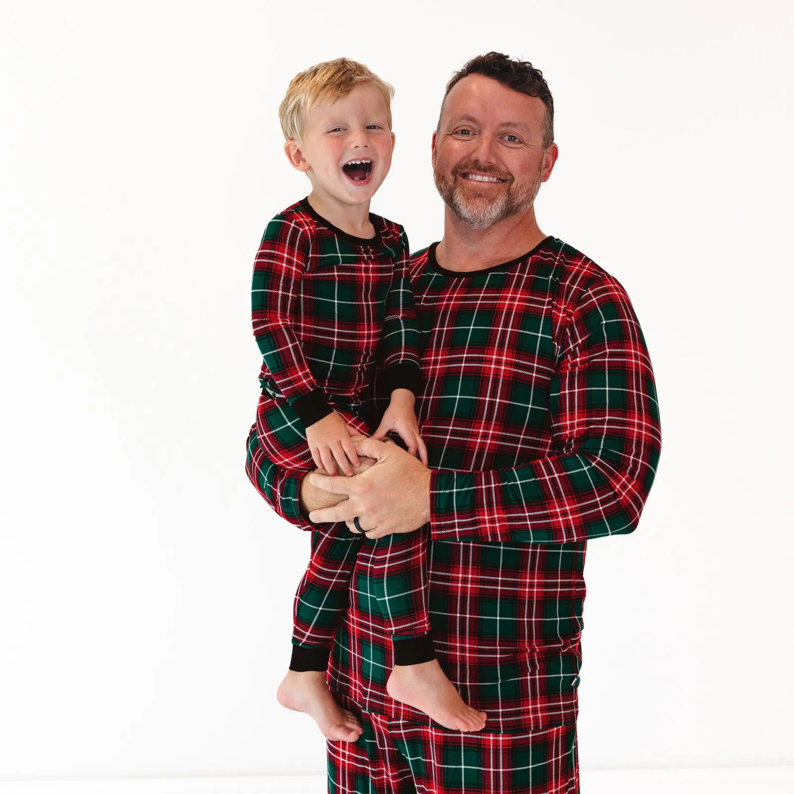 Fireside Plaid Men's Pajama Top